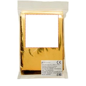 Couverture d'urgence à 2 fonctions FrederikCouleur:Argent / Doré