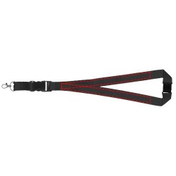 Tour de cou avec boucle détachable et fermeture anti-étranglementCouleur:Noir