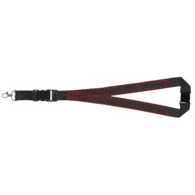 Tour de cou avec boucle détachable et fermeture anti-étranglementCouleur:Noir