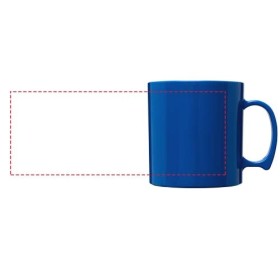 Mug en plastique Standard 300mlCouleur:Bleu