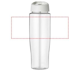 Bouteille de sport H2O Active® Tempo 700mlCouleur:Translucide / Blanc