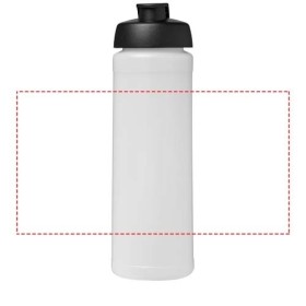 Bouteille Baseline® Plus 750ml avec couvercle à clapetCouleur:Translucide / Noir