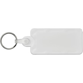 Porte-clés Kym recyclé vérificateur de structures de pneuCouleur:Blanc