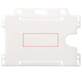 Porte-cartes Vega en plastique recycléCouleur:Givré