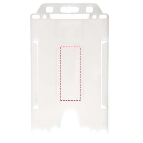 Porte-cartes Pierre en plastique recycléCouleur:Givré