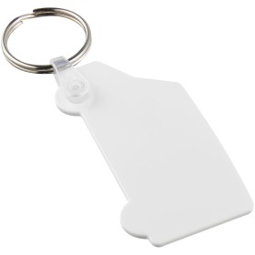 Porte-clés recyclé Tait en forme de minibusCouleur:Blanc