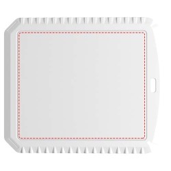 Grattoir à glace Thrym rectangulaire et en plastique recycléCouleur:Blanc