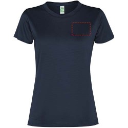 T-shirt de sport Slam à manches courtes pour femmeCouleur:Bleu marine