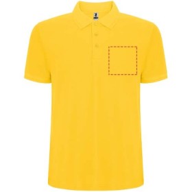 Polo Pegaso Premium à manches courtes pour hommeCouleur:Jaune