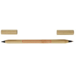 Stylo duo en bambou SamambuCouleur:Naturel