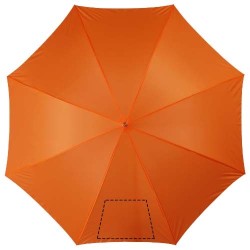 Parapluie 23" à ouverture automatique avec poignée en bois LisaCouleur:Orange