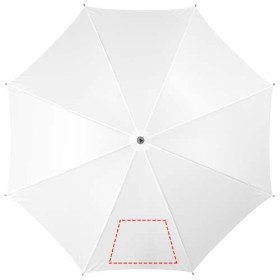 Parapluie 23" avec poignée et mât en bois JovaCouleur:Blanc