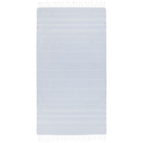 Serviette de hammam Anna en coton 150 g/m² 100 x 180 cmCouleur:Bleu clair
