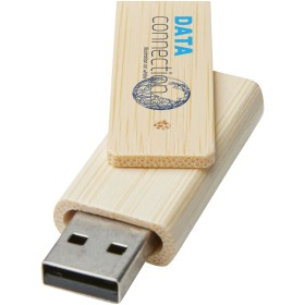 Clé USB Rotate 4 Go en bambouCouleur:Beige