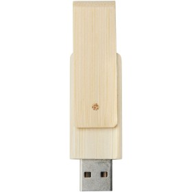 Clé USB Rotate 4 Go en bambouCouleur:Beige