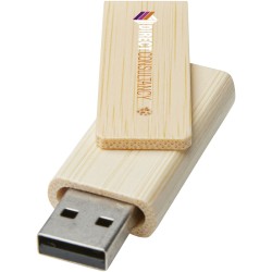 Clé USB Rotate 16 Go en bambouCouleur:Beige
