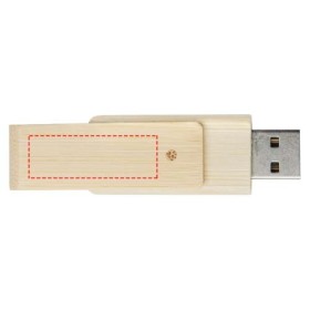 Clé USB Rotate 16 Go en bambouCouleur:Beige