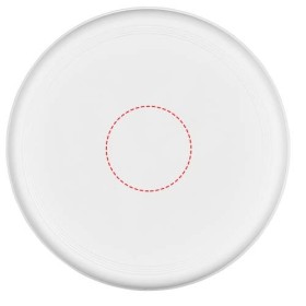 Frisbee en plastique recyclé OrbitCouleur:Blanc