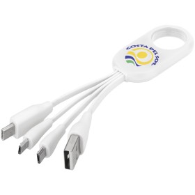Câble USB multi ports type C 4 en 1 TroupCouleur:Blanc