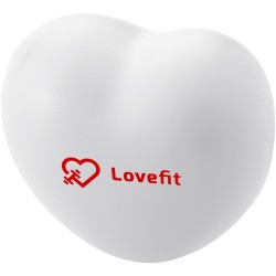 Coeur mousse anti-stressCouleur:Blanc