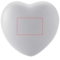 Coeur mousse anti-stressCouleur:Blanc