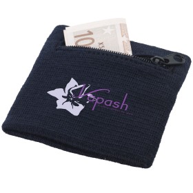 Poignet éponge avec zipperCouleur:Marine