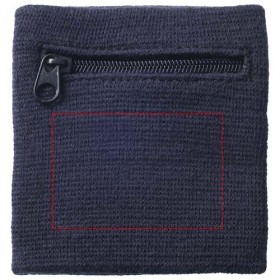 Poignet éponge avec zipperCouleur:Marine