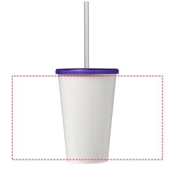 Gobelet à double paroi Brite-Americano® 350 mlCouleur:Violet