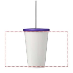 Gobelet à double paroi Brite-Americano® 350 mlCouleur:Violet