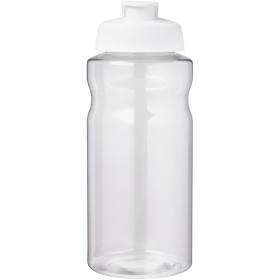 Bouteille de sport H2O Active® Base Pure de 1 L à couvercle rabattableCouleur:Blanc