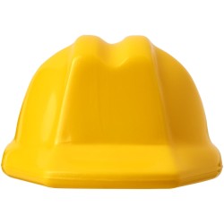 Porte-clés Kolt recyclé en forme de casque de chantierCouleur:Jaune