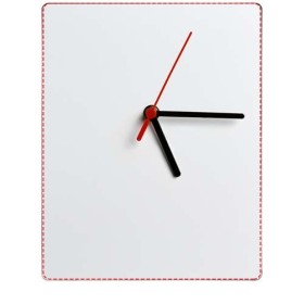 Horloge murale rectangulaire Brite-Clock®Couleur:Noir