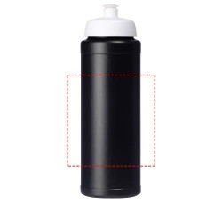 Bouteille de sport Baseline® Plus 750ml couvercle sportCouleur:Noir / Blanc