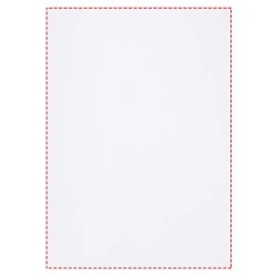 Bloc-notes A6 recyclé Desk-Mate®Couleur:Blanc