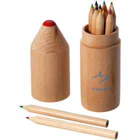 Set de 12 crayons de couleur BossyCouleur:Naturel