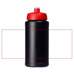 Bouteille de sport Baseline® Plus de 500 mlCouleur:Rouge / Noir