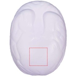 Anti-stress en forme de cerveau BarrieCouleur:Blanc