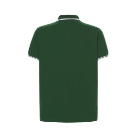 Polo homme contrastéCouleur:BOTTLE GREEN/WHITE