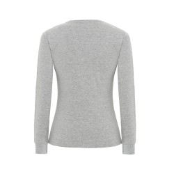 Tee-shirt femme manches longuesCouleur:Sport Grey