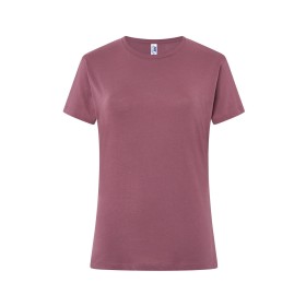 Tee-shirt femme col rond 155Couleur:Dusty Purple