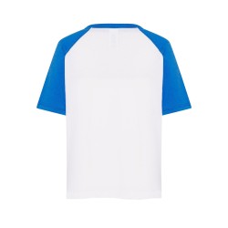 Tee-shirt baseball enfantCouleur:White / Royal Blue
