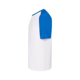 Tee-shirt baseball enfantCouleur:White / Royal Blue