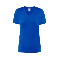 Tee-shirt femme col V 145Couleur:Royal Blue