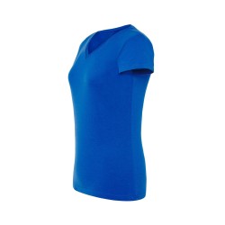 Tee-shirt femme col V 145Couleur:Royal Blue
