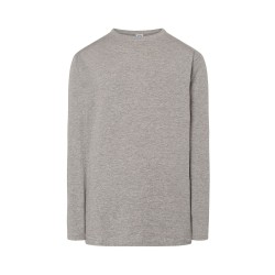 Tee-shirt manches longues 160Couleur:Grey Melange