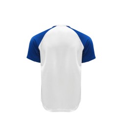 Tee-shirt baseball de sportCouleur:WHITE/ROYAL BLUE