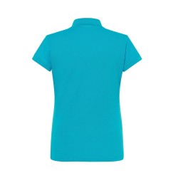 Polo piqué femme 200Couleur:Turquoise