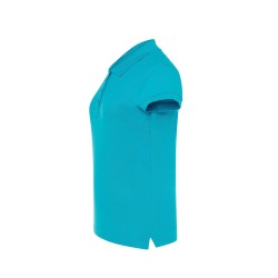 Polo piqué femme 200Couleur:Turquoise