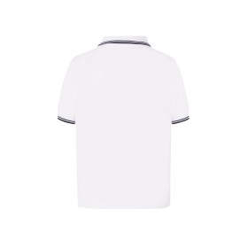 Polo enfant contrastéCouleur:WHITE / NAVY