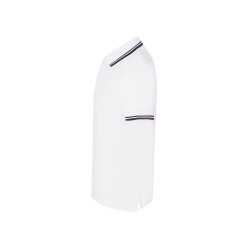 Polo enfant contrastéCouleur:WHITE / NAVY